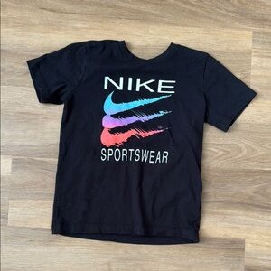 Nike Kids Black Sportswear T-Shirt